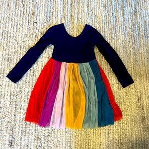 Hanna Andersson Rainbow skirt dress